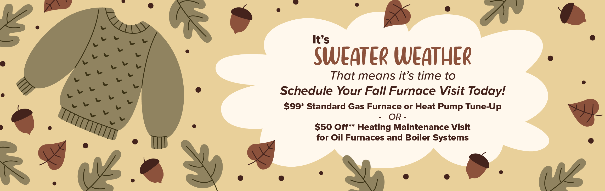Sweater Weather Offer